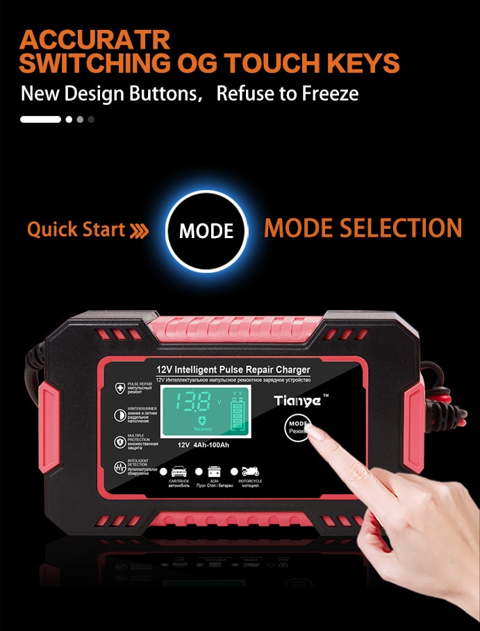 Full Automatic Car Battery Charger