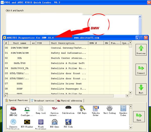 fvdi commander software for bmw