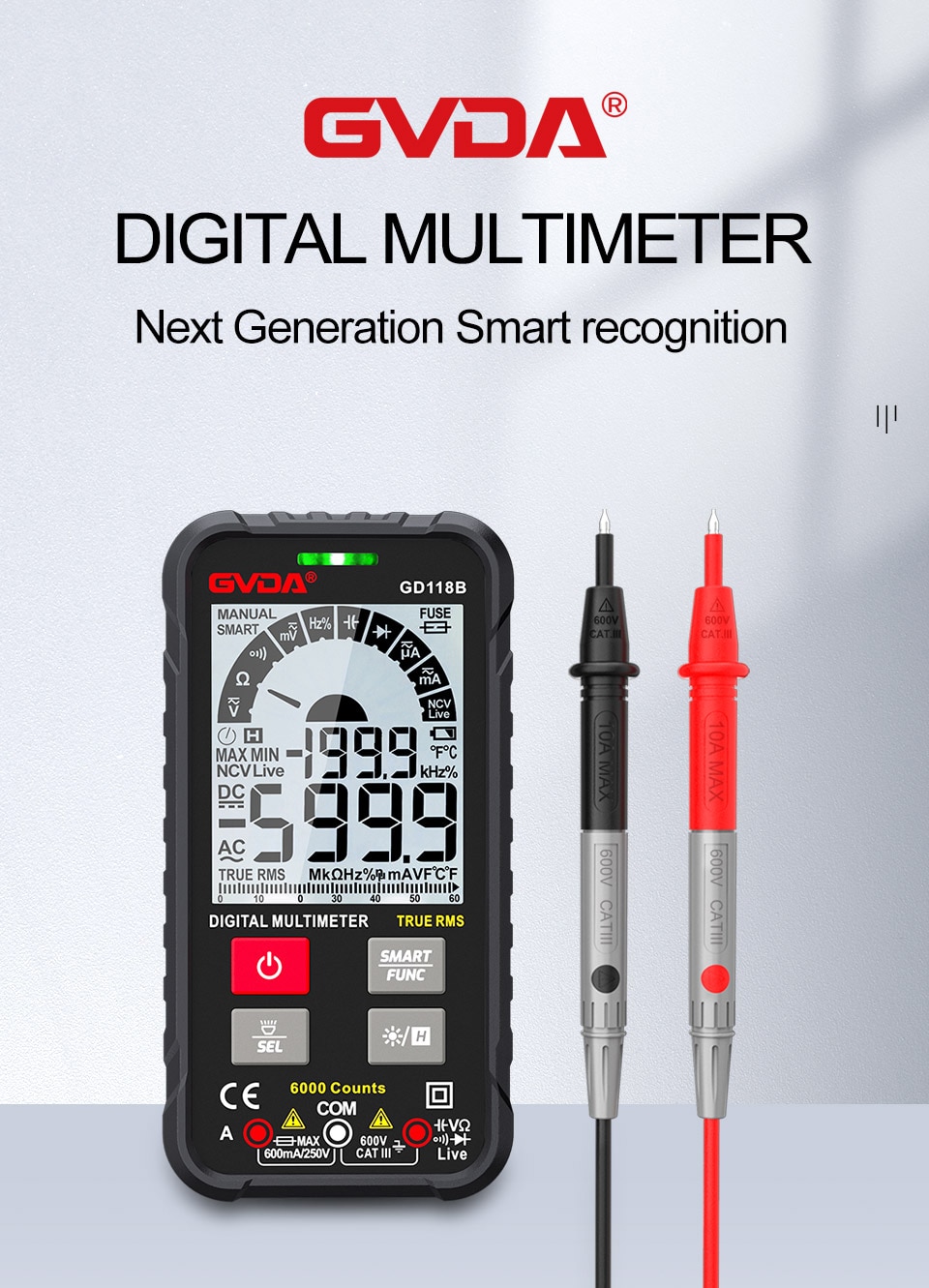 Generation 600V Digital Multimeter