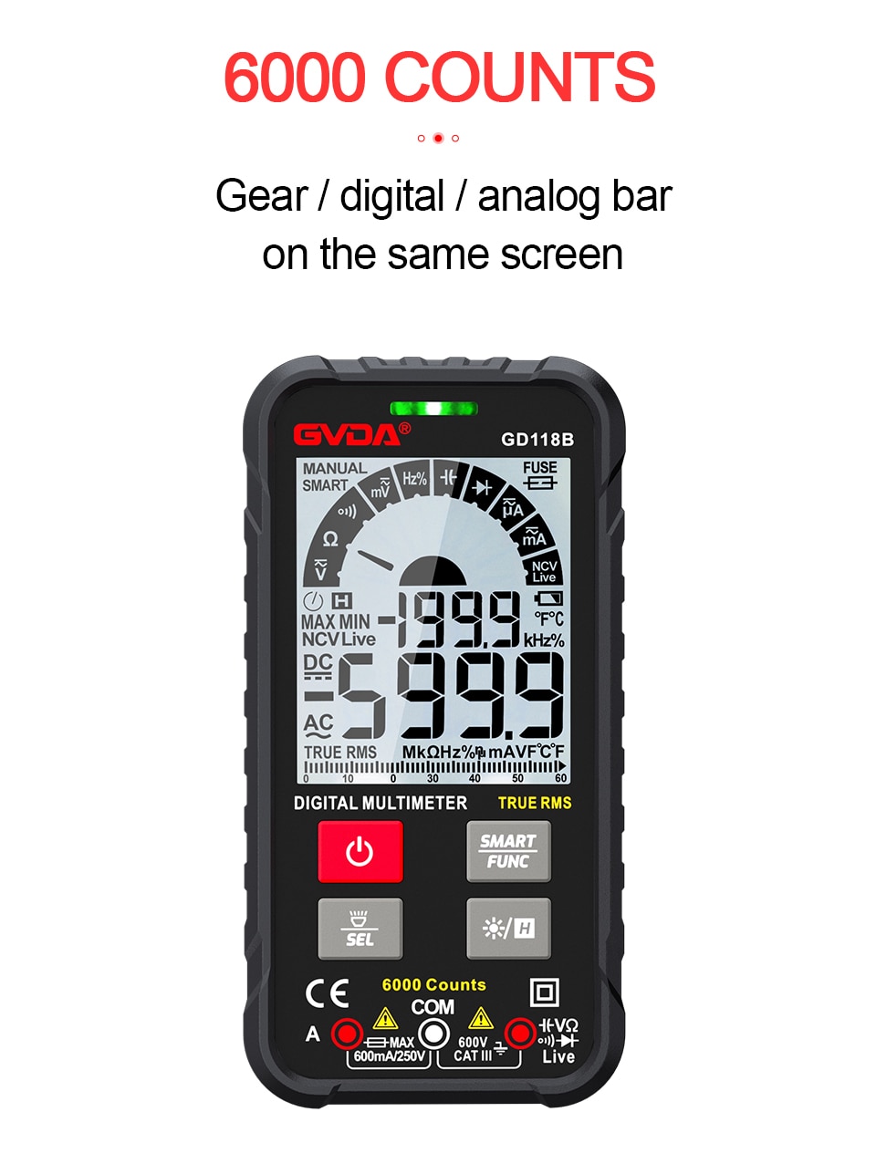 Generation 600V Digital Multimeter