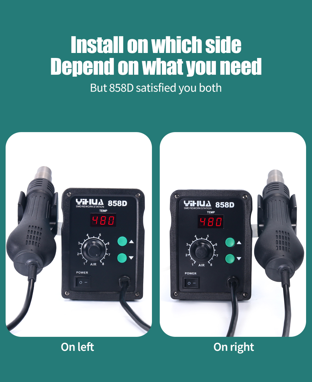 YIHUA 858D Hot Air Gun