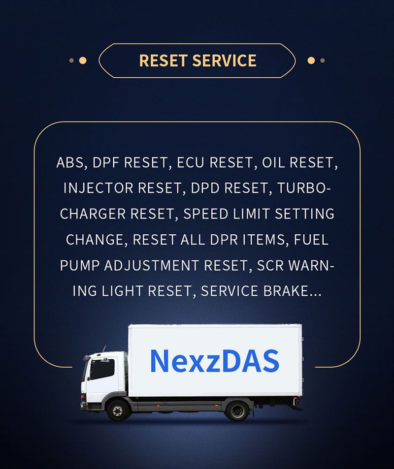 Humzor NexzDAS ND506 Plus Full Version 10 Inch Tablet for 12V-24V Diesel