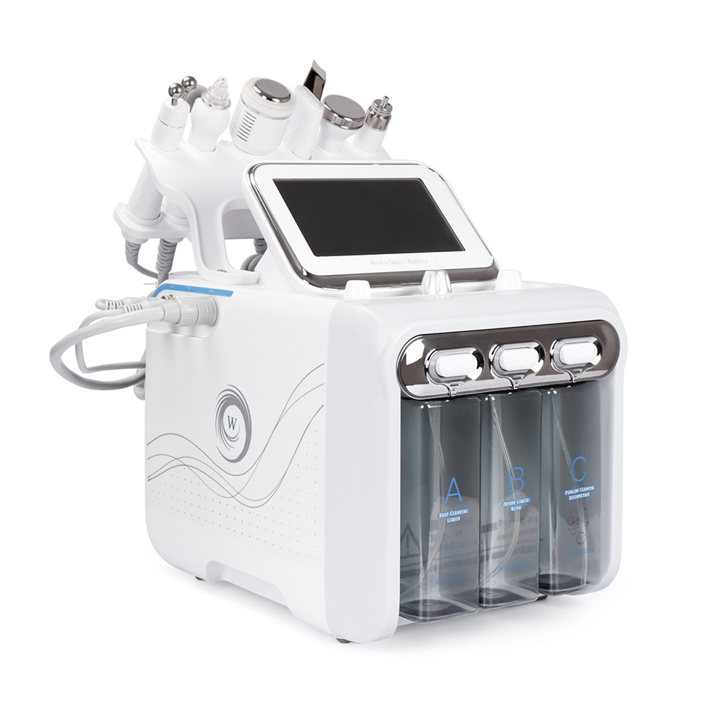 6 in1 H2-O2 Hydro Dermabrasion RF Bio-lifting Spa Facial