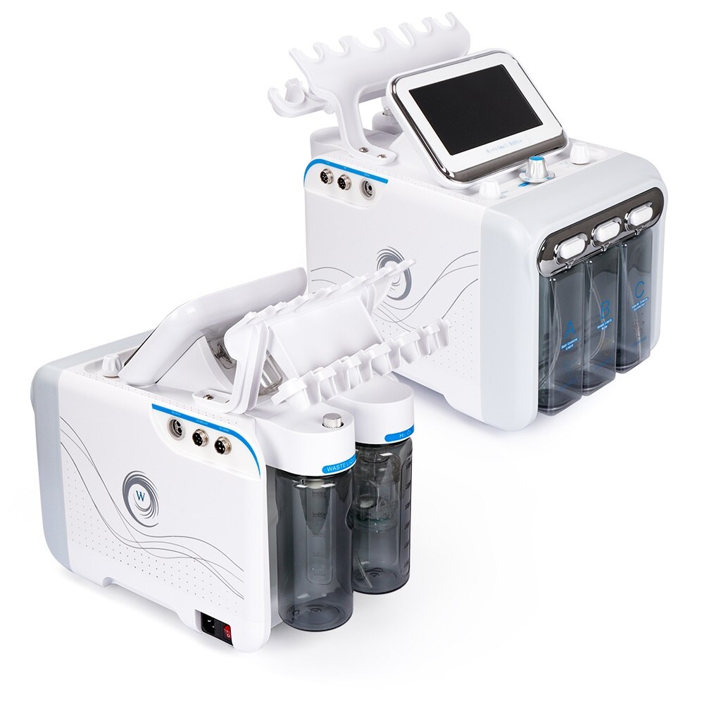 6 in1 H2-O2 Hydro Dermabrasion RF Bio-lifting Spa Facial