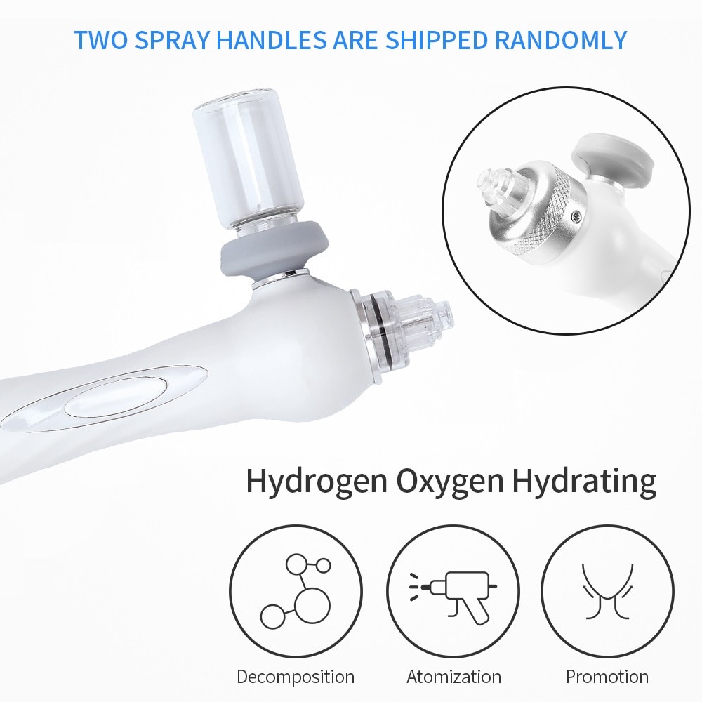 6 in1 H2-O2 Hydro Dermabrasion RF Bio-lifting Spa Facial