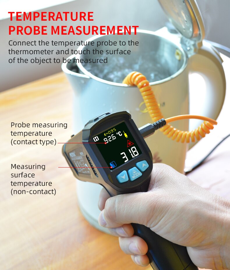 Infrared Thermometer Non-Contact Temperature Meter
