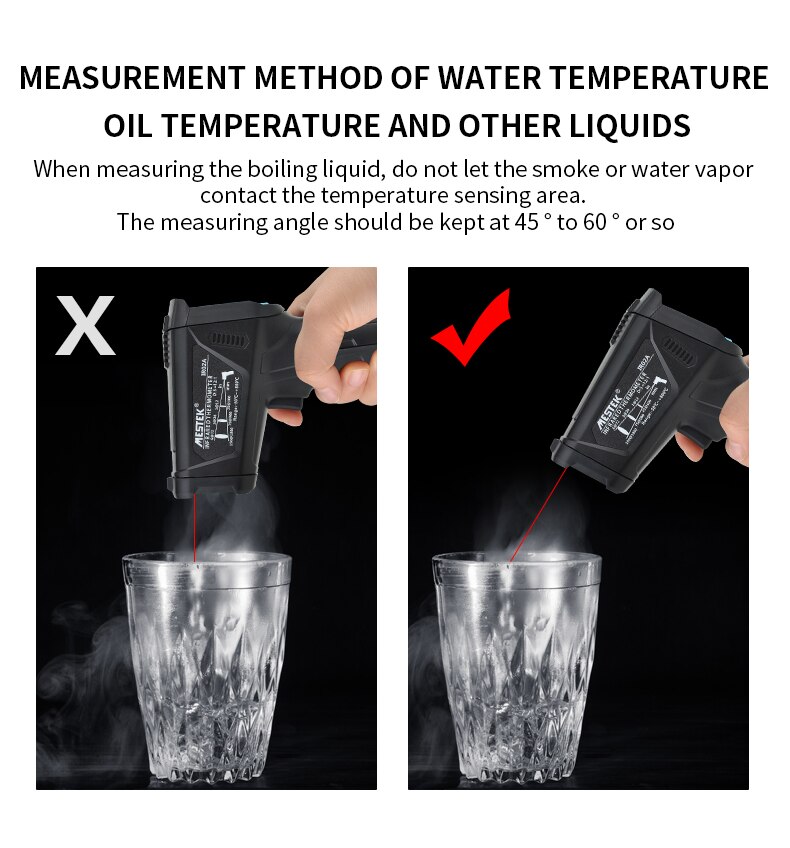 Infrared Thermometer Non-Contact Temperature Meter