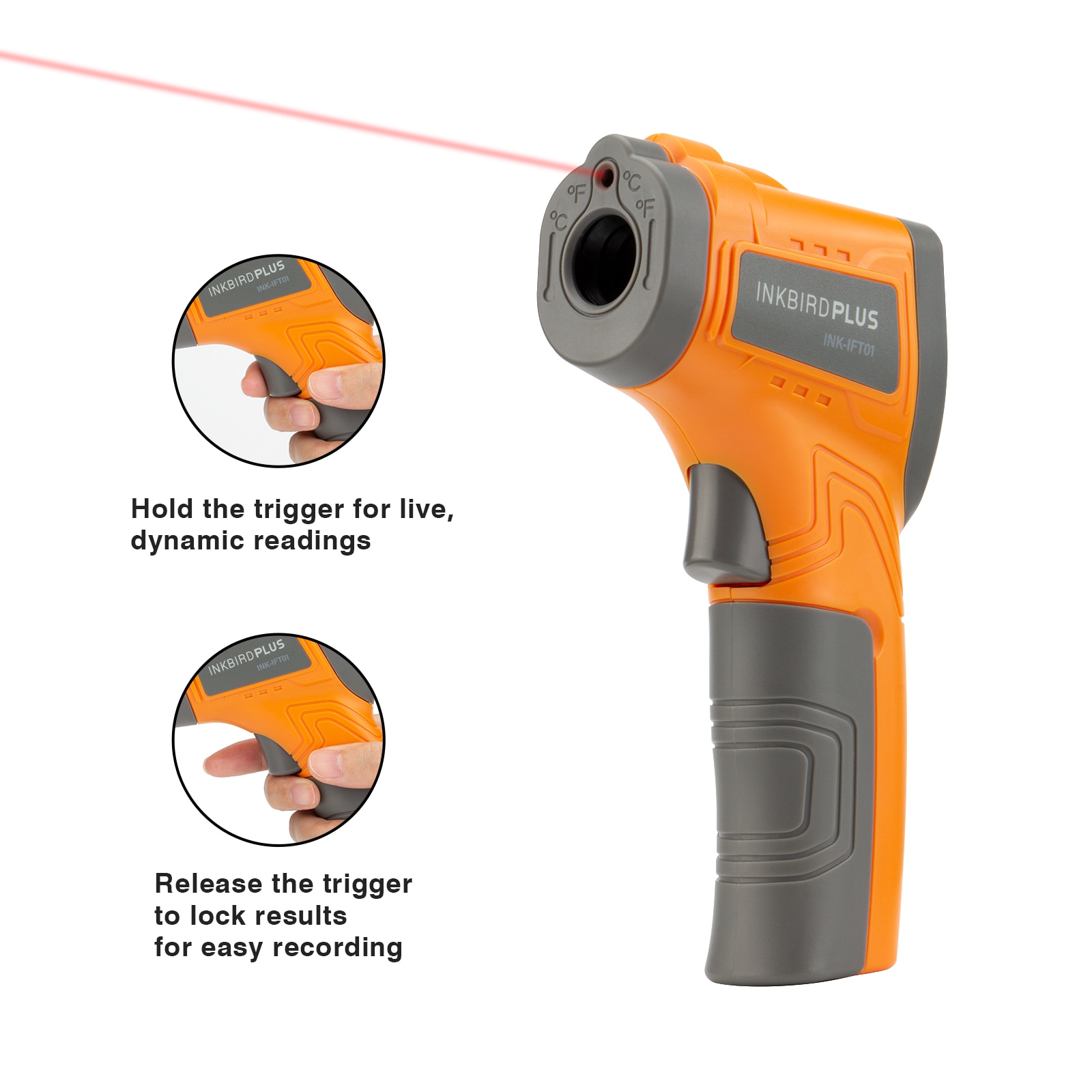 INK-IFT01 Laser Infrared Thermometer