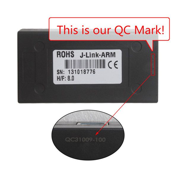 jlink v8 qc mark