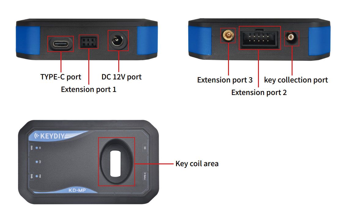 KeyDIY KD-MP Tool Add Keys MLB systems
