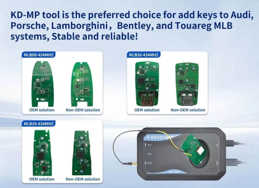 KeyDIY KD-MP MLB Tool Supported KEYDIY MLB Smart Keys
