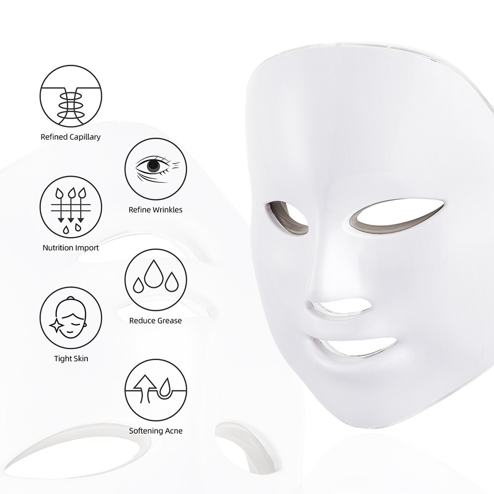 Korean 7 colors LED Facial Mask