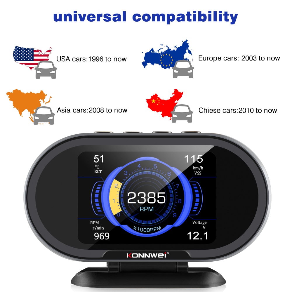 KONNWEI  KW206 OBD2 On-Board