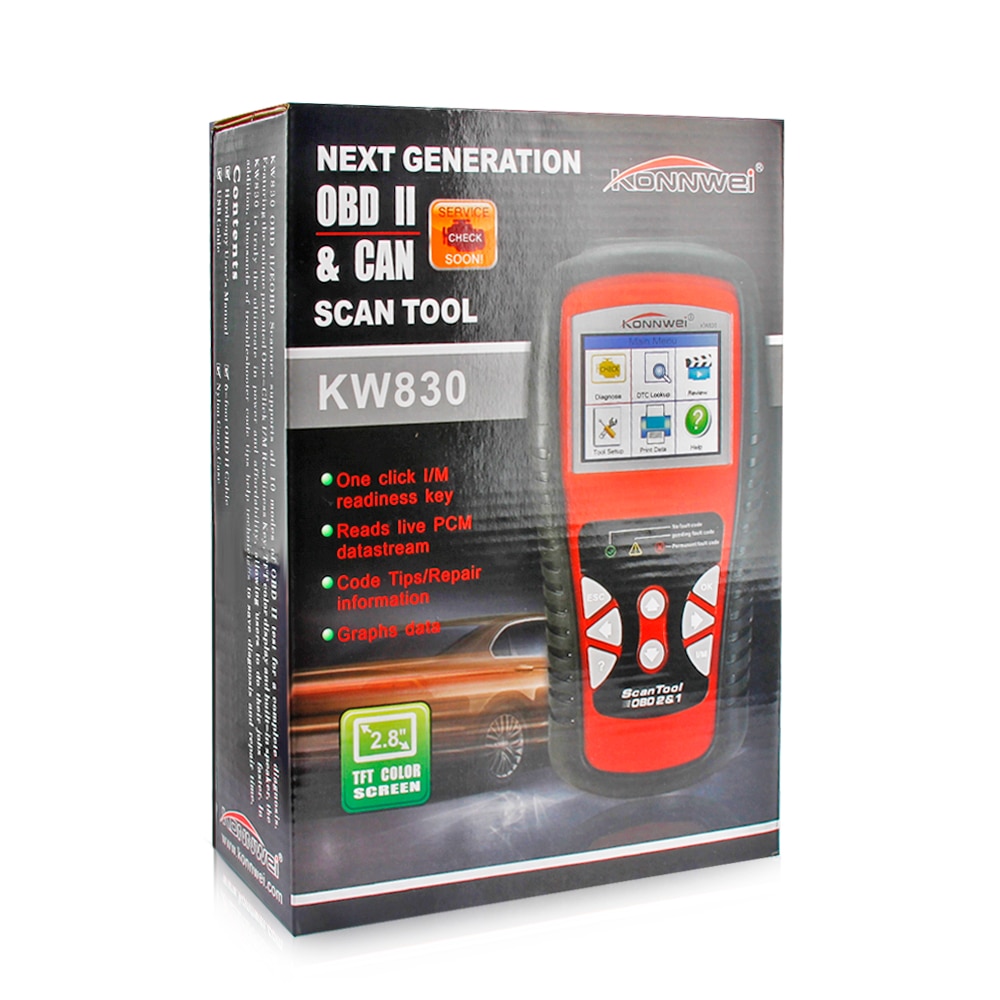 KONNWEI KW830 OBD 2 EOBD CAN Scanner