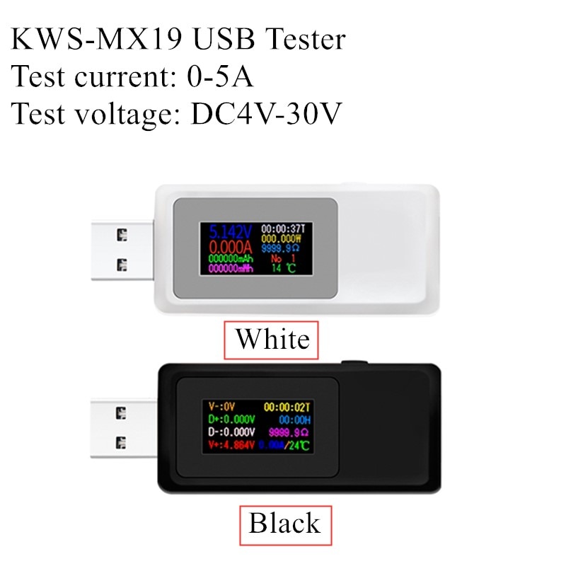 KWS-MX19 USB Tester 