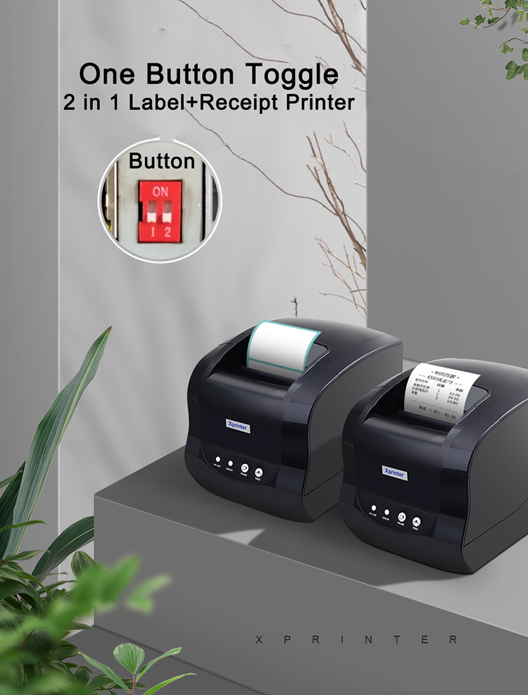 XP-365B Label Barcode printer 