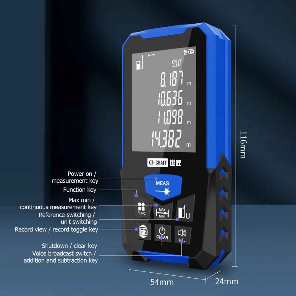 40-120M Laser Distance Meter