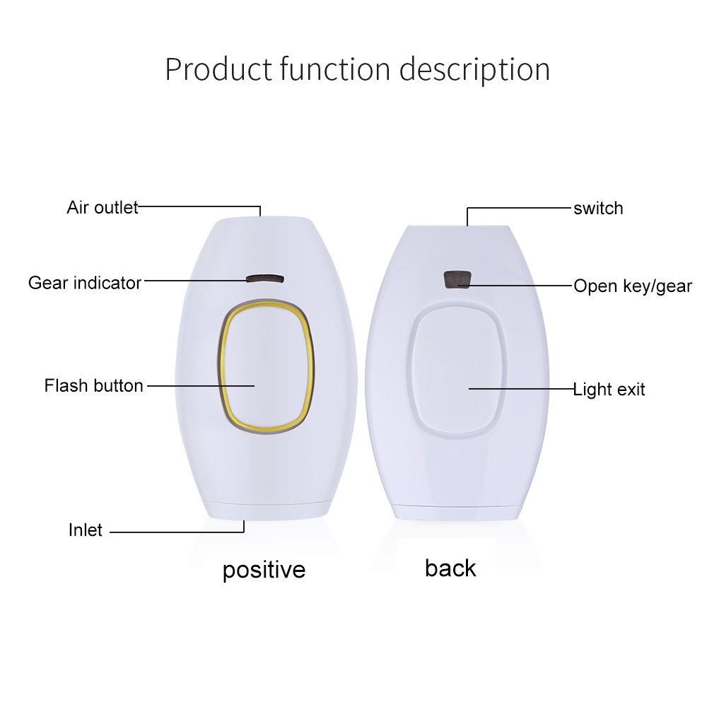 500000 Flash IPL Laser Epilator 