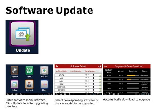 how to update crp229 software ?