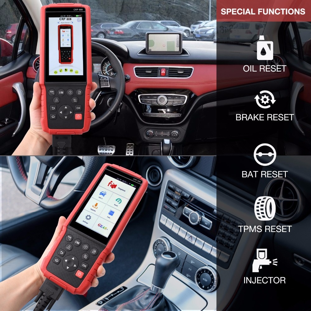 LAUNCH CRP808 Full System Diagnostic Tool