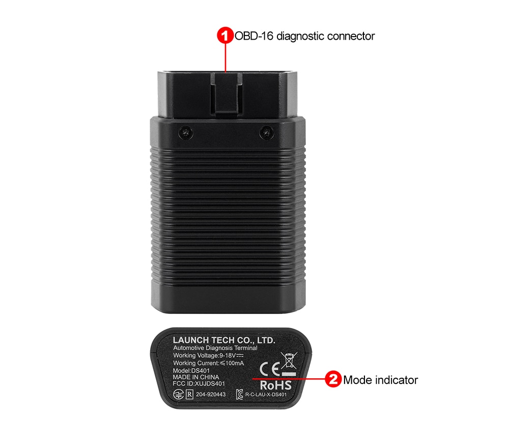 LAUNCH X431 PRO3S+ 10.1 automotive Car Full system OBD2