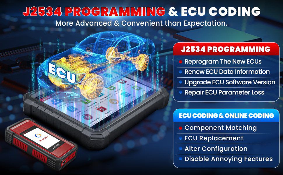 LAUNCH X431 PRO3S+ Elite All-in-One Bidirectional Scan Tool with SmartLink 2.0