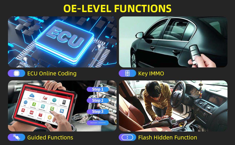 LAUNCH X431 Pro3s Plus OBD2 Diagnostic Scanner