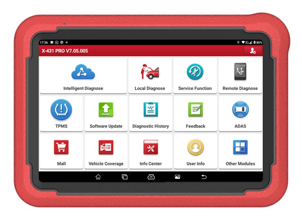 Launch X-431 PROS V5.0 Diagnostic Tool 37 Special Functions