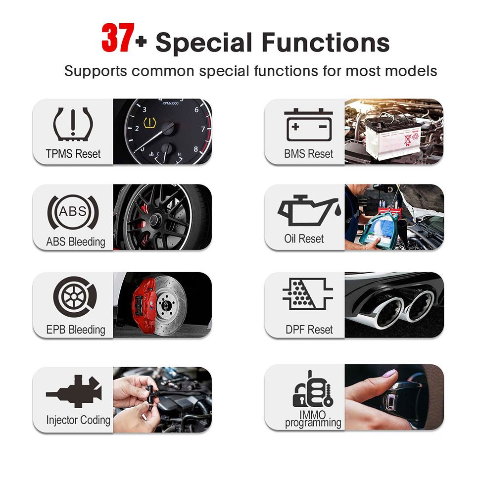 Launch X-431 PROS V5.0 Diagnostic Tool 37 Special Functions