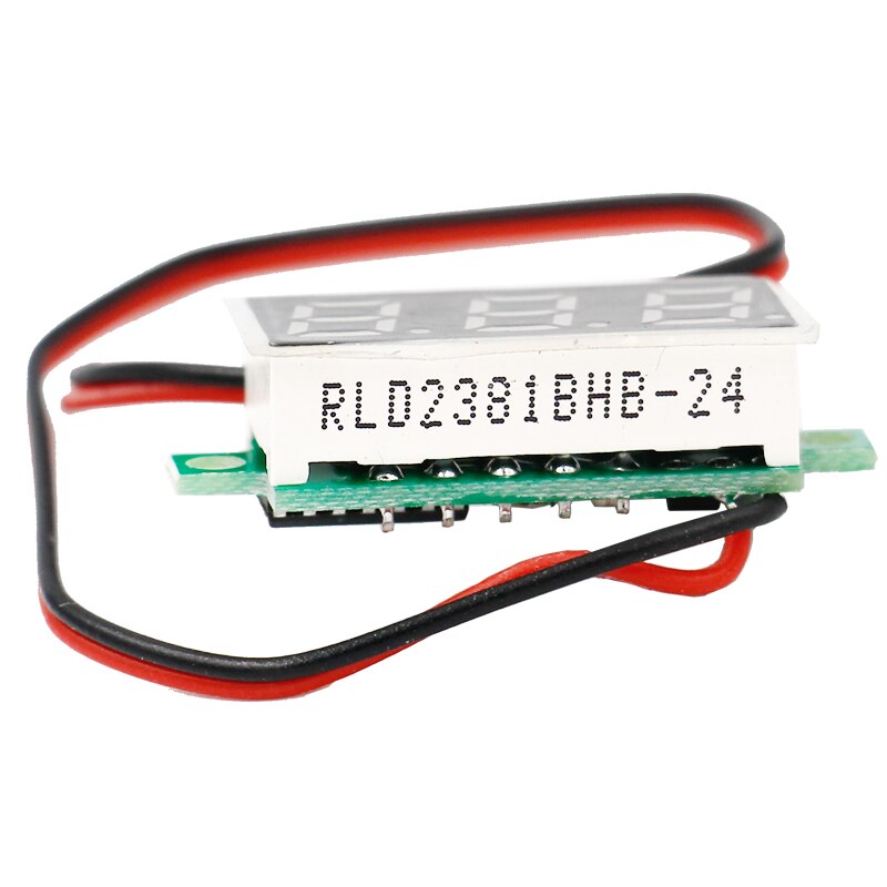 DC 2.4V-30V 0.28 inch LCD digital Panel voltmeter