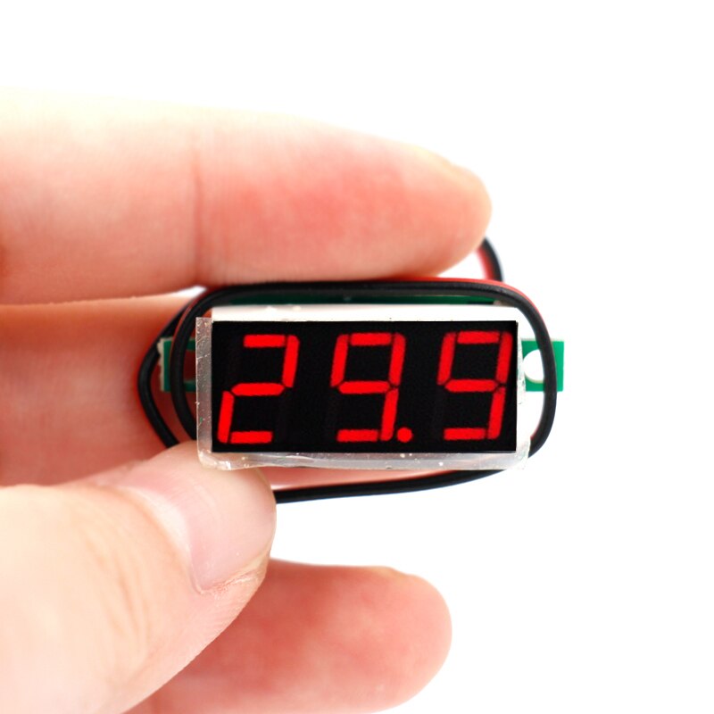 DC 2.4V-30V 0.28 inch LCD digital Panel voltmeter