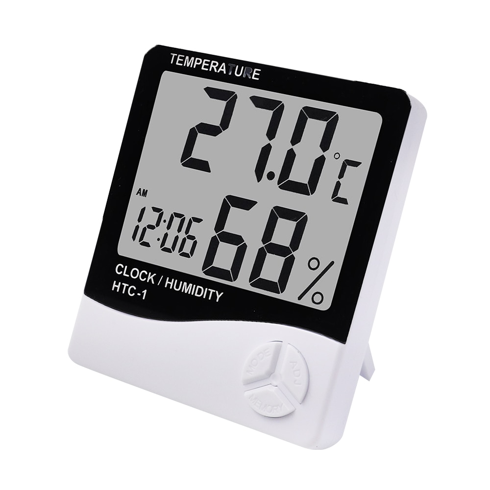 HTC-1 HTC-2 LCD Electronic Digital Temperature Humidity 