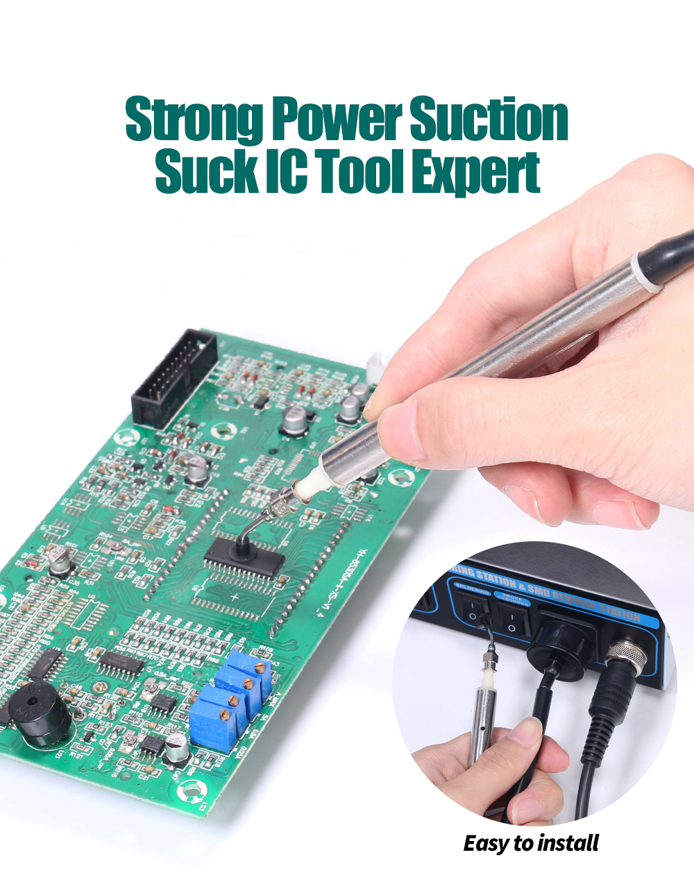 YIHUA 992DA+ LCD Soldering Station