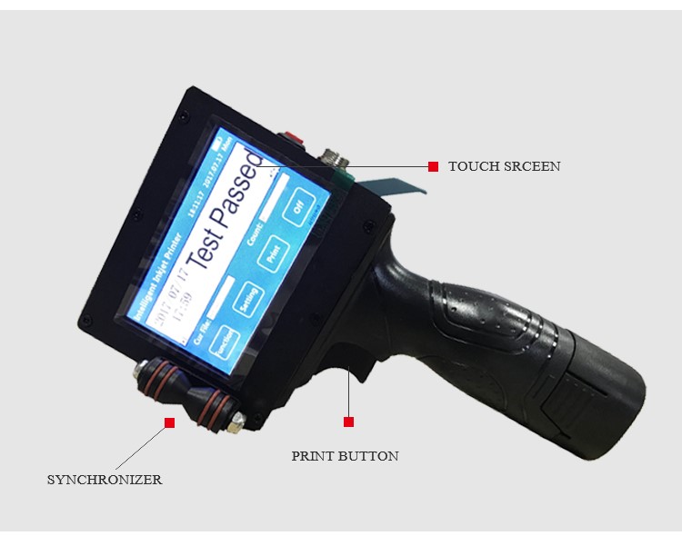 M3S LED Screen Touch-Screen Handheld Printer 