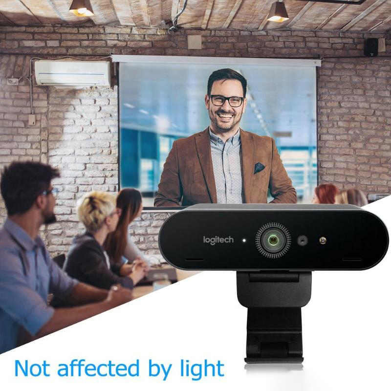 Logitech BRIO C1000e 4K HD 1080p Webcam Wide Angle Video