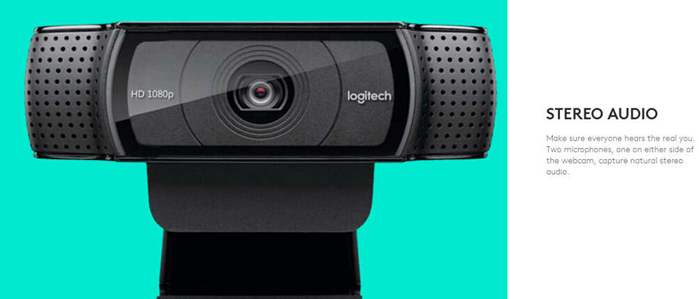 Logitech C920E 1080P HD Pro Webcam Widescreen Video Chat