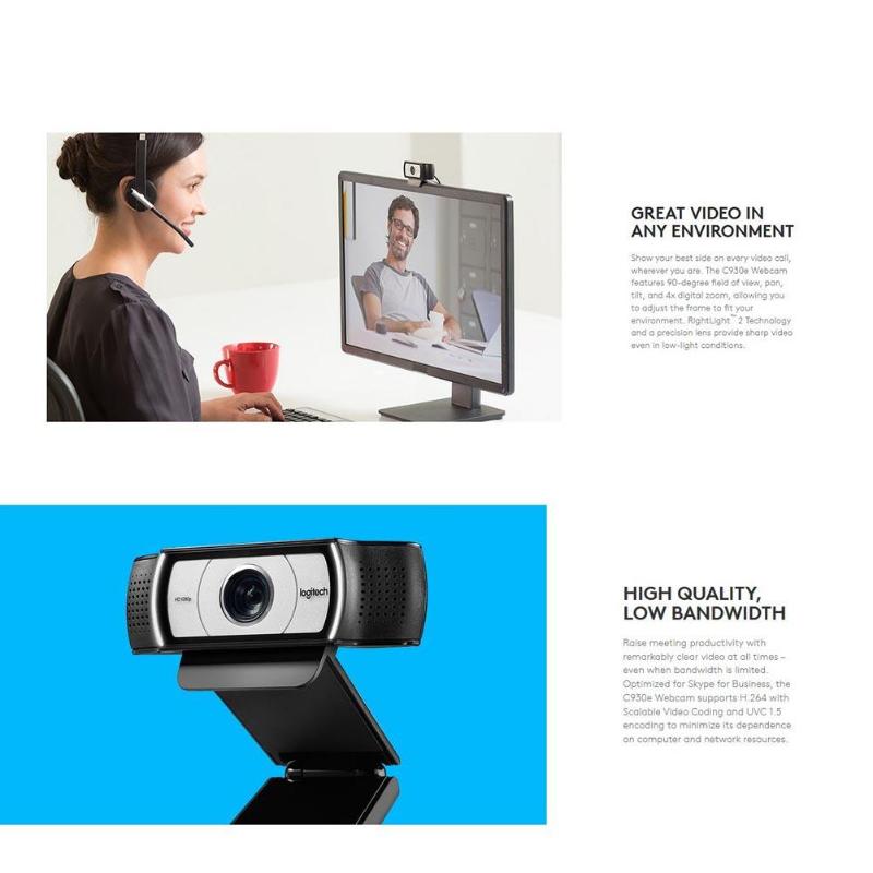 Logitech C930c HD 1080P Webcam 