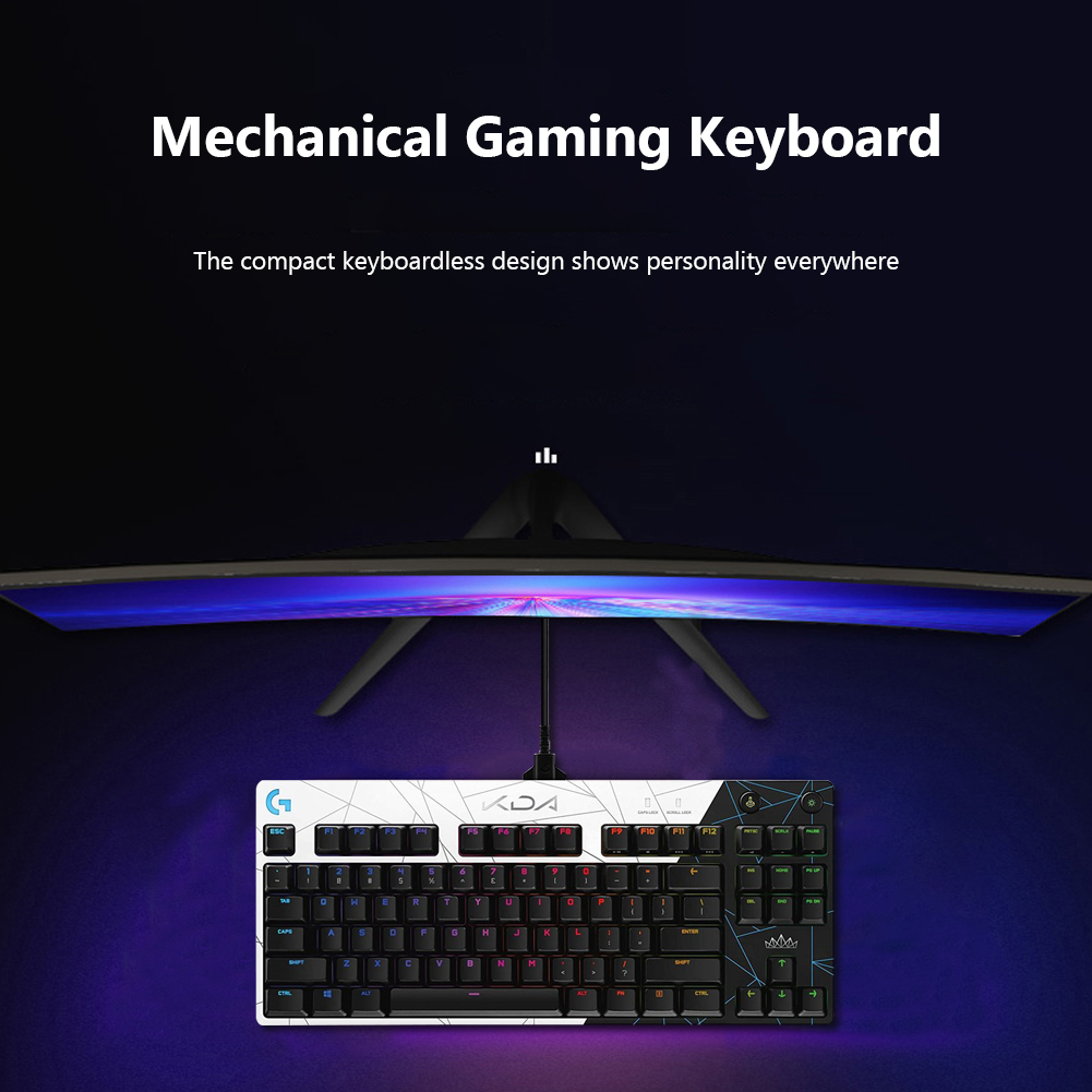 Logitech G PRO KDA Mechanical Gaming Keyboard RGB Backli