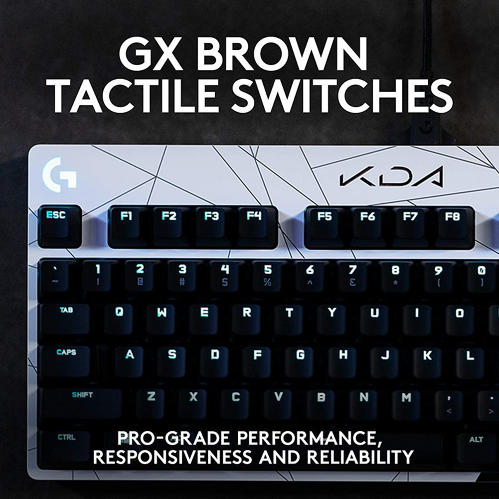 Logitech G PRO KDA Mechanical Gaming Keyboard RGB Backli