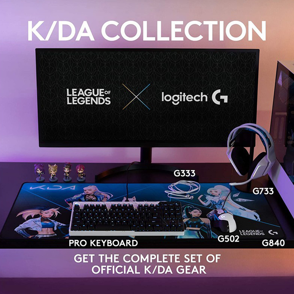 Logitech G PRO KDA Mechanical Gaming Keyboard RGB Backli