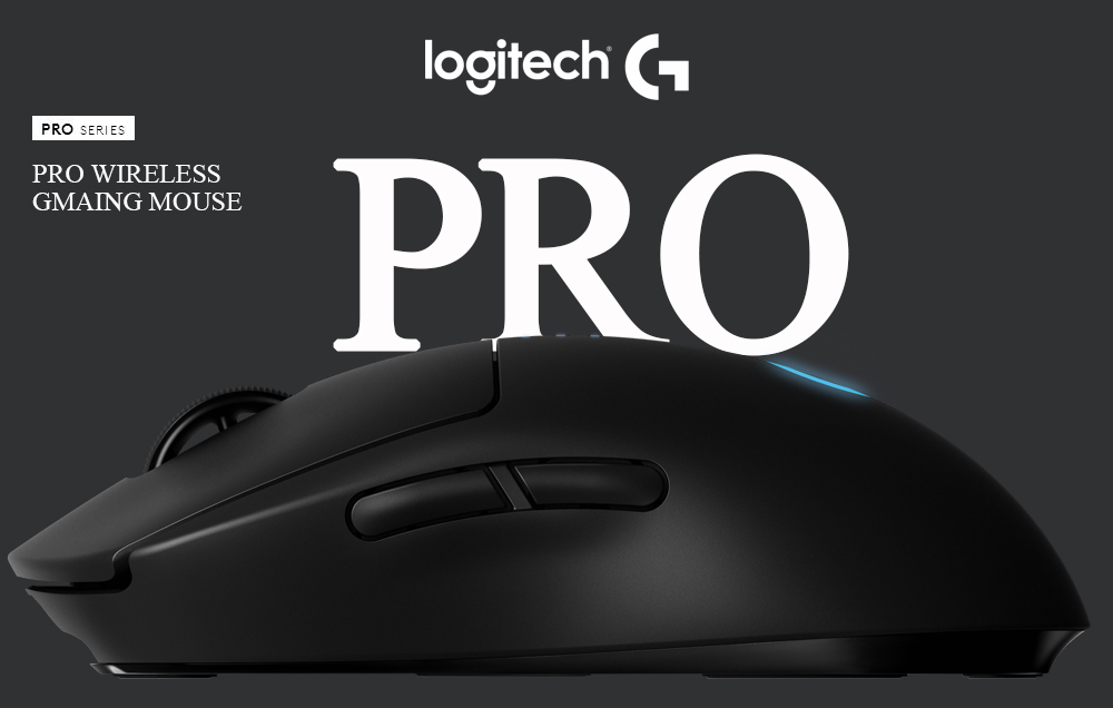 Logitech G PRO Wireless Gaming Mouse 16K DPI Sensor 