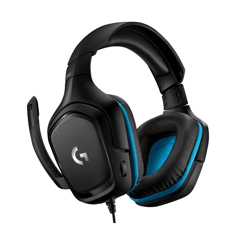 Logitech G431 Wired Gaming Headphone 7.1Surround Sound G