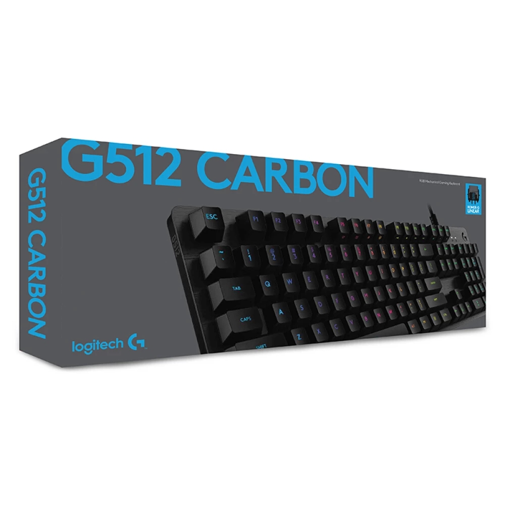 Logitech G512 Mechanical Gaming Keyboard LIGHTSYNC RGB W