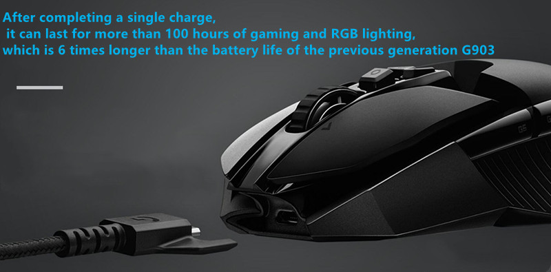 New Logitech G903 HERO Wireless Gaming Mouse 16000DPI RG