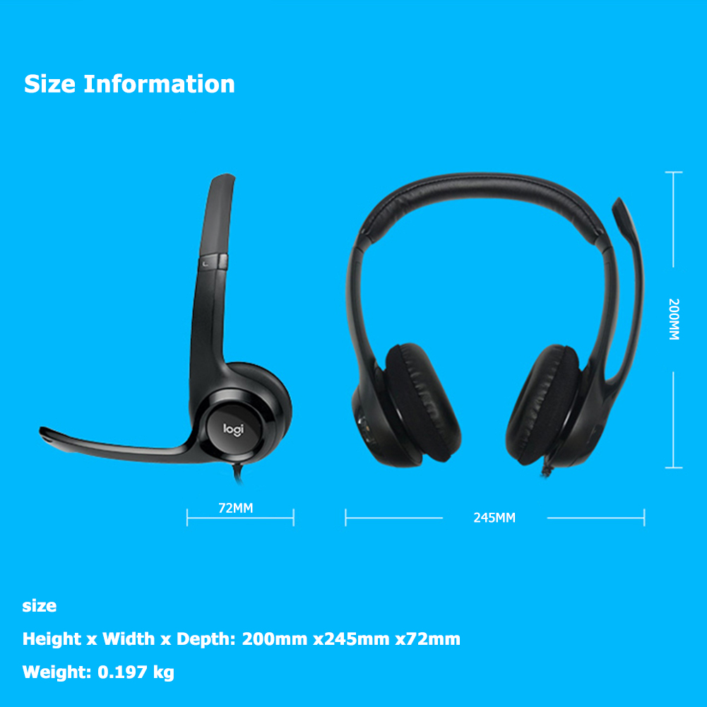 Logitech H600 H340 H390 Wireless Headset 2.4GHz Gaming S