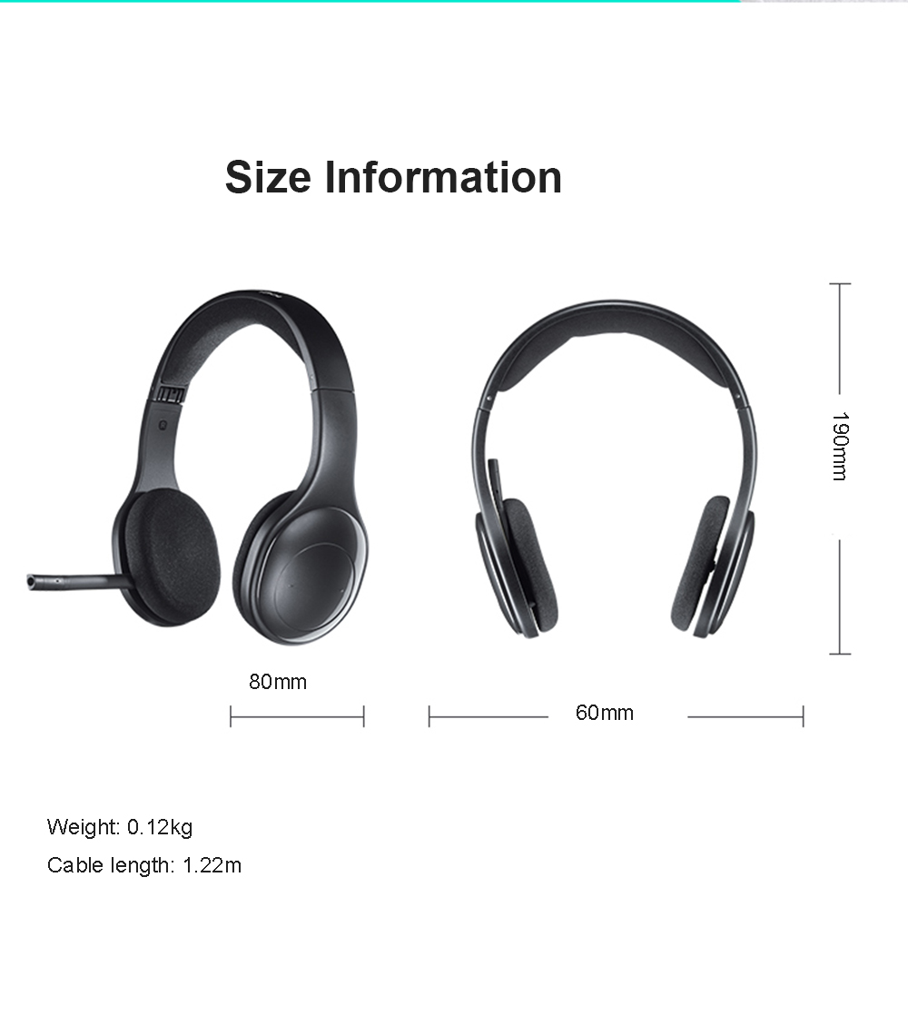 Logitech H800 Wireless Bluetooth Headset 