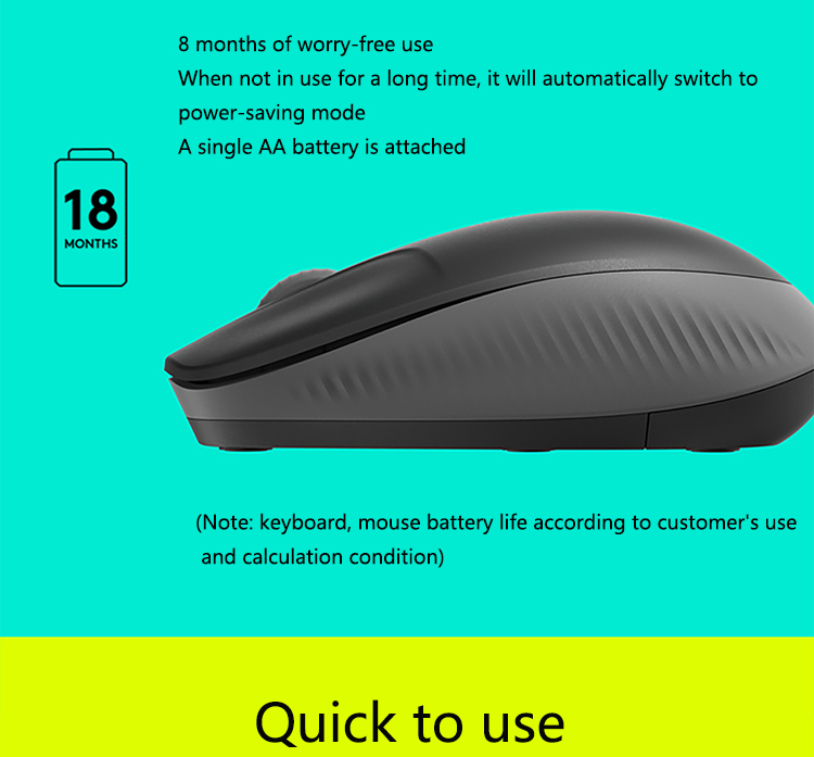 Logitech M190 Wireless Mouse 