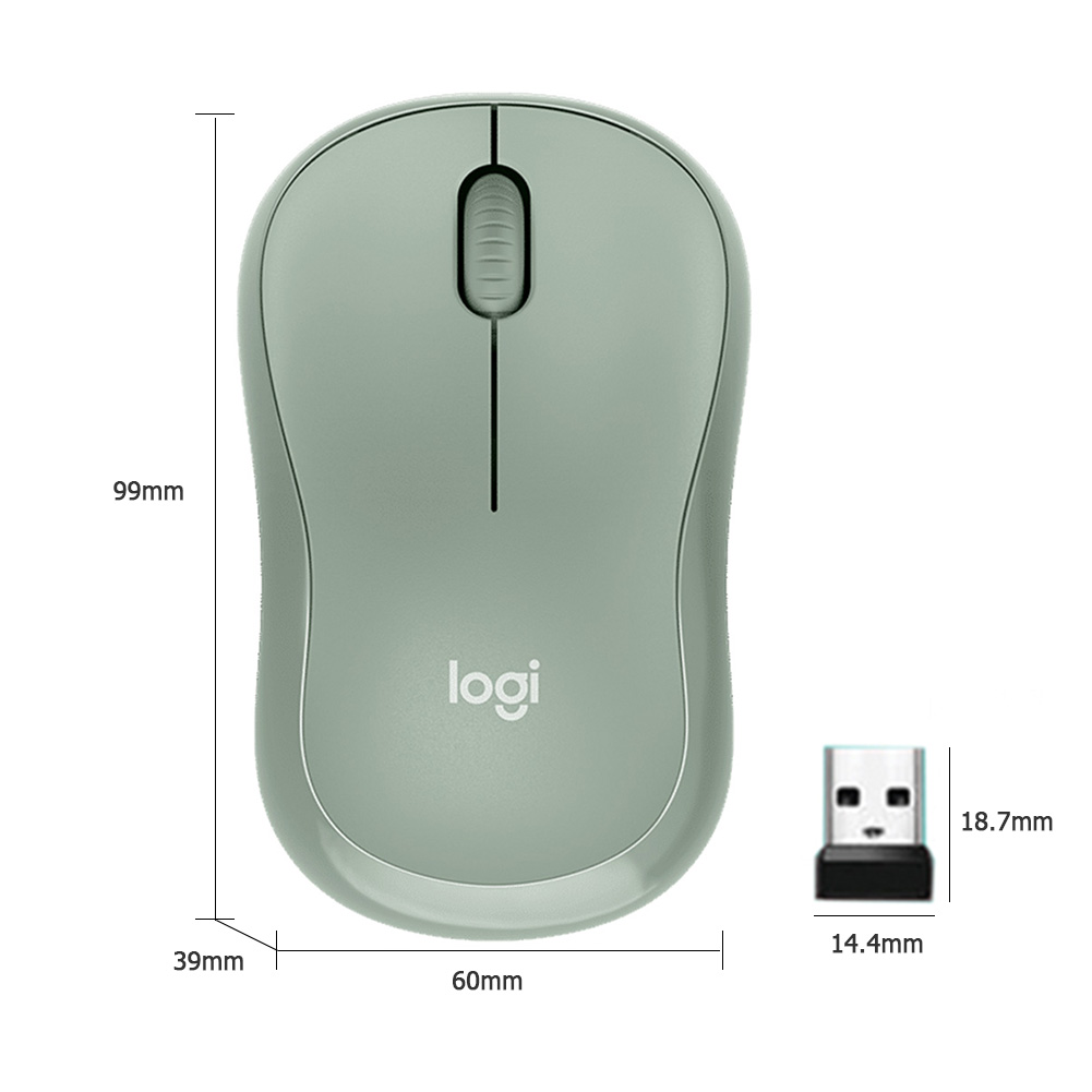 Logitech M221 Wireless Silent Mouse 3 Buttons Computer 