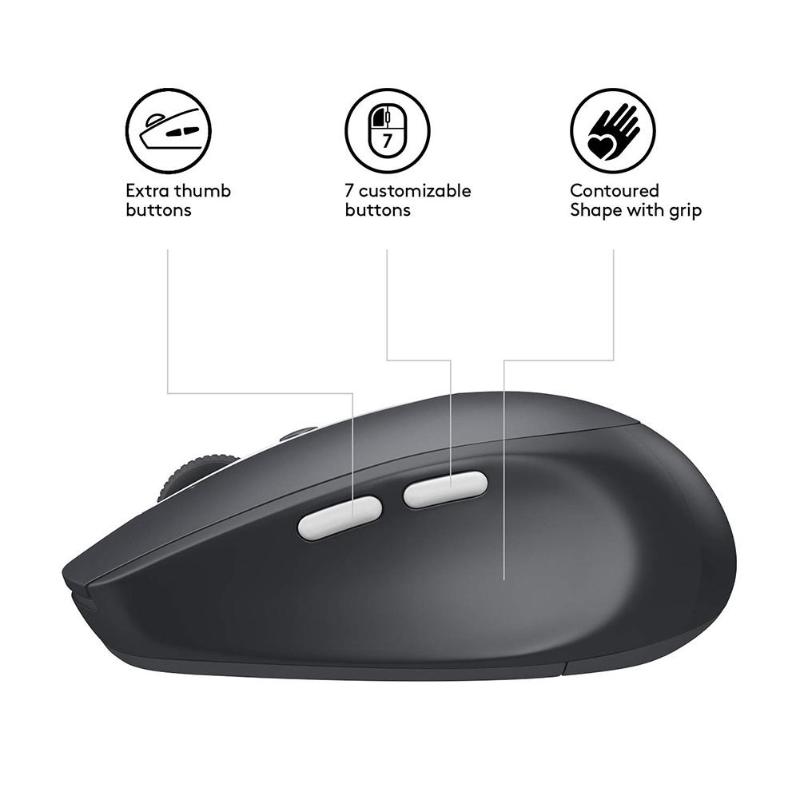 Logitech M590 Silent Wireless Mouse Multi-Device 1000 DP