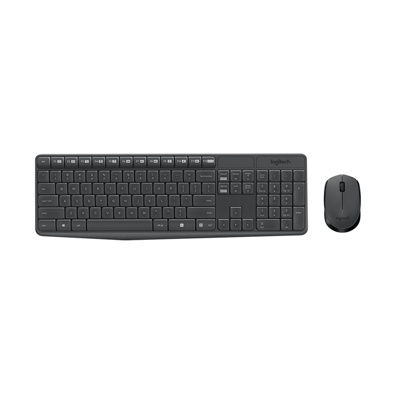 Logitech MK235 Wireless Keyboard Mouse Combo Full-size 2